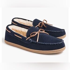 Sherpa Lined Slippers J.Crew